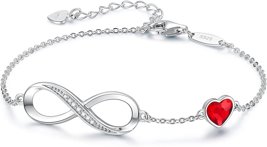 Infinity bracelet minimalist eternal love symbol
