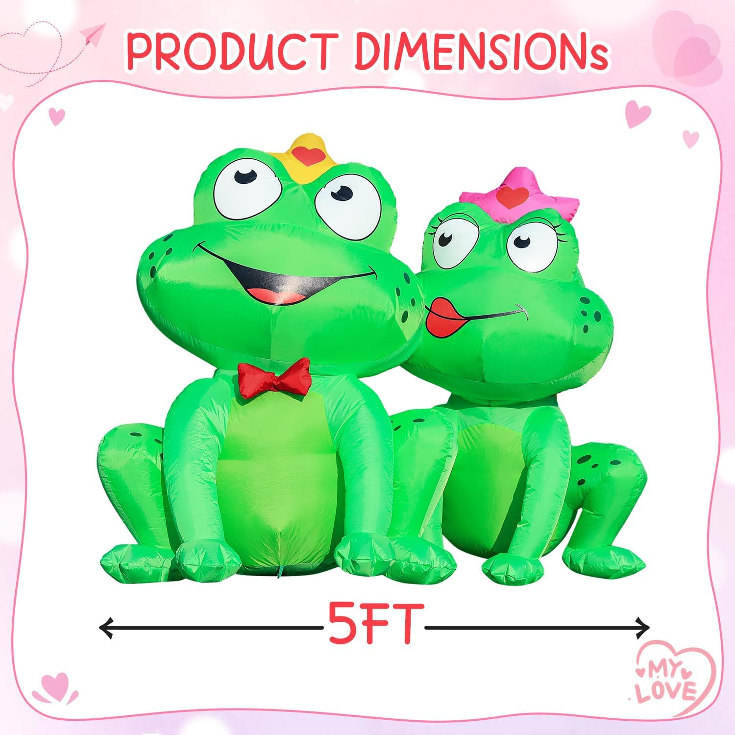 Funny Valentine inflatable outdoor decoration playful gift
