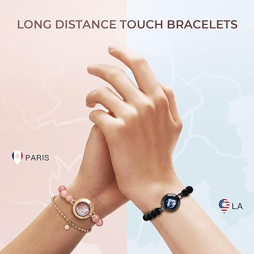 Long distance touch bracelets emotional connection
