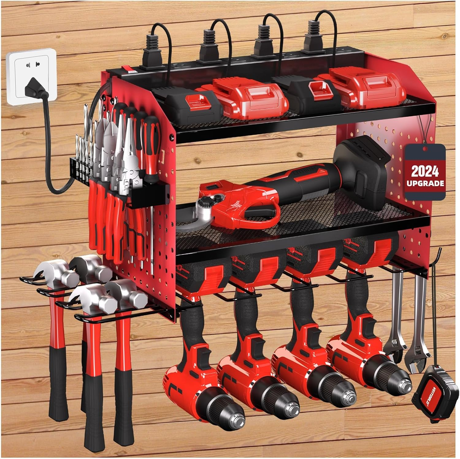Power Tool Organizer & Charging Station