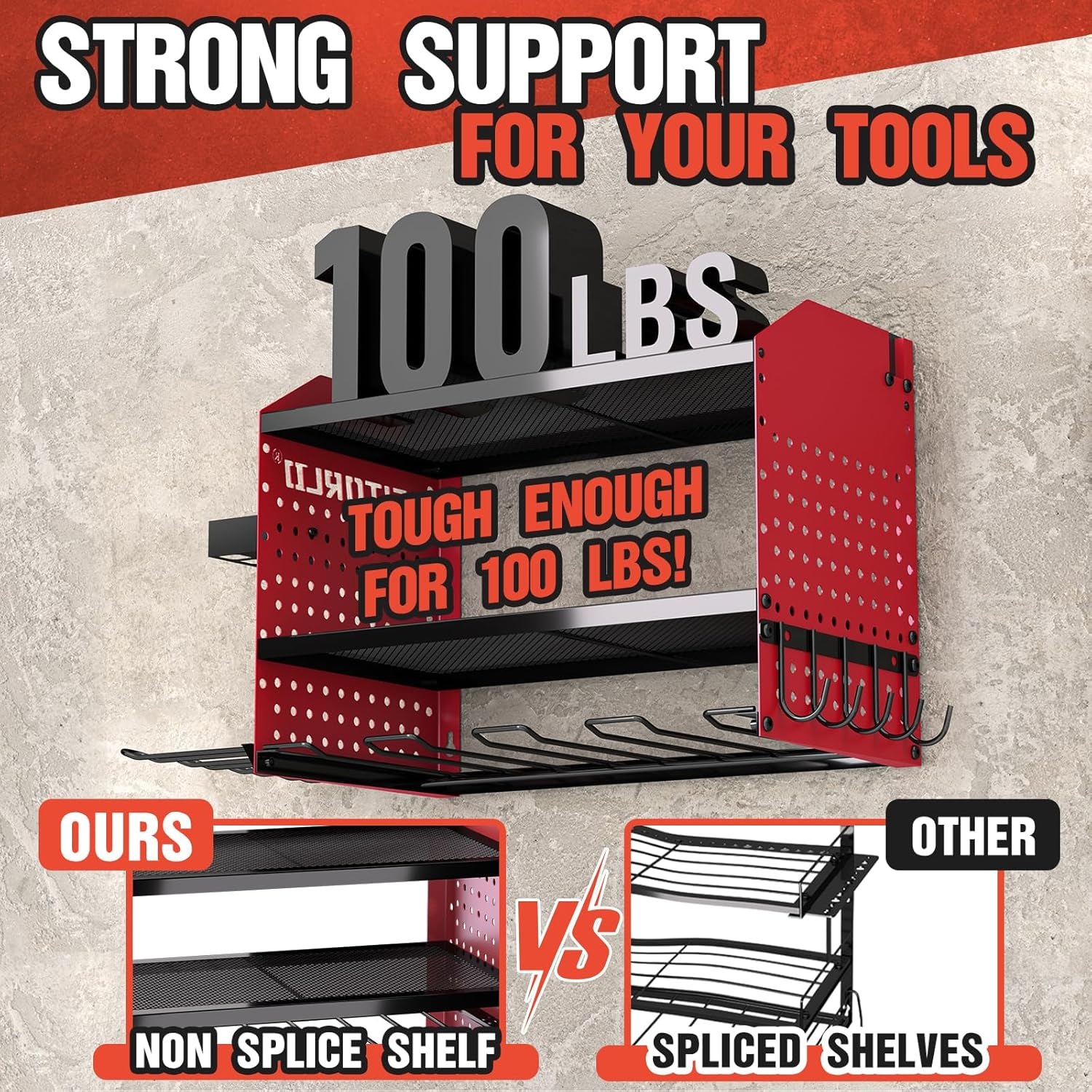 Power Tool Organizer & Charging Station